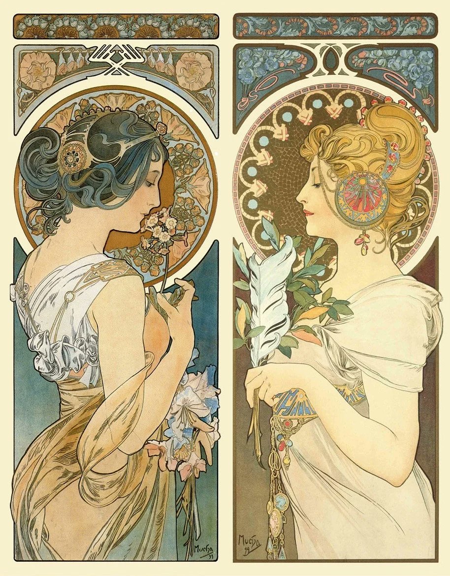 Mucha, of course