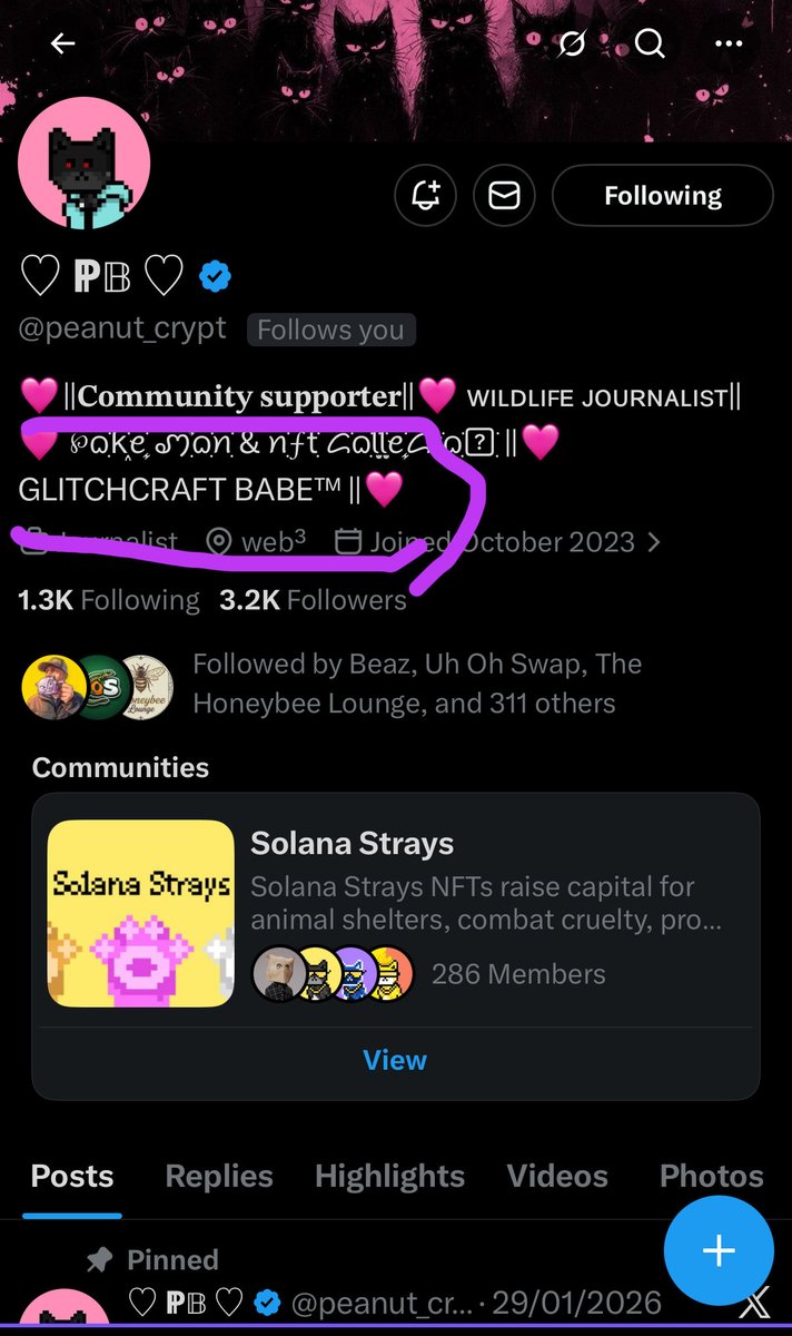 Seeing people repping GlitchCraft in their bios- Babes, OGs, supporters repoing GC logo that’s when you know we’re building something real🫡