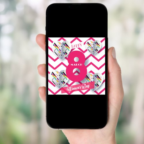 sofiartmedia's tweet image. 🥰Happy Women’s Day! 8th March International Holiday card
#zazzlemade #march #greetingcards #WomensDay #International #day #woman #girl #8march #eght #celebrate #gifts #love #design #sales #red #modern #Art #personalized #text #download
zazzle.com/happy_women_s_… via @zazzle