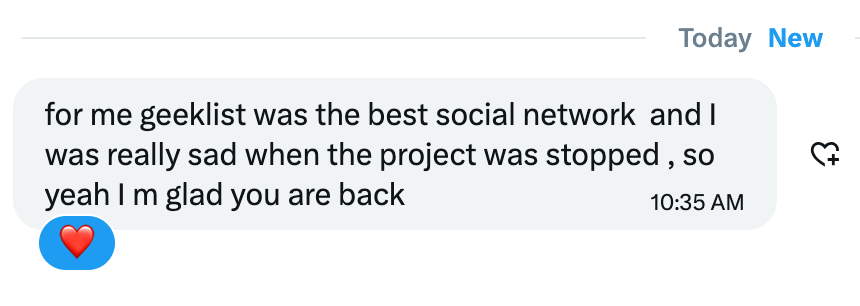 gklst's tweet photo. We ❤️ our OG https://t.co/tjNqFQw85c users! So much happiness bringing it back!

Thank you! https://t.co/6DpcXuhyxy