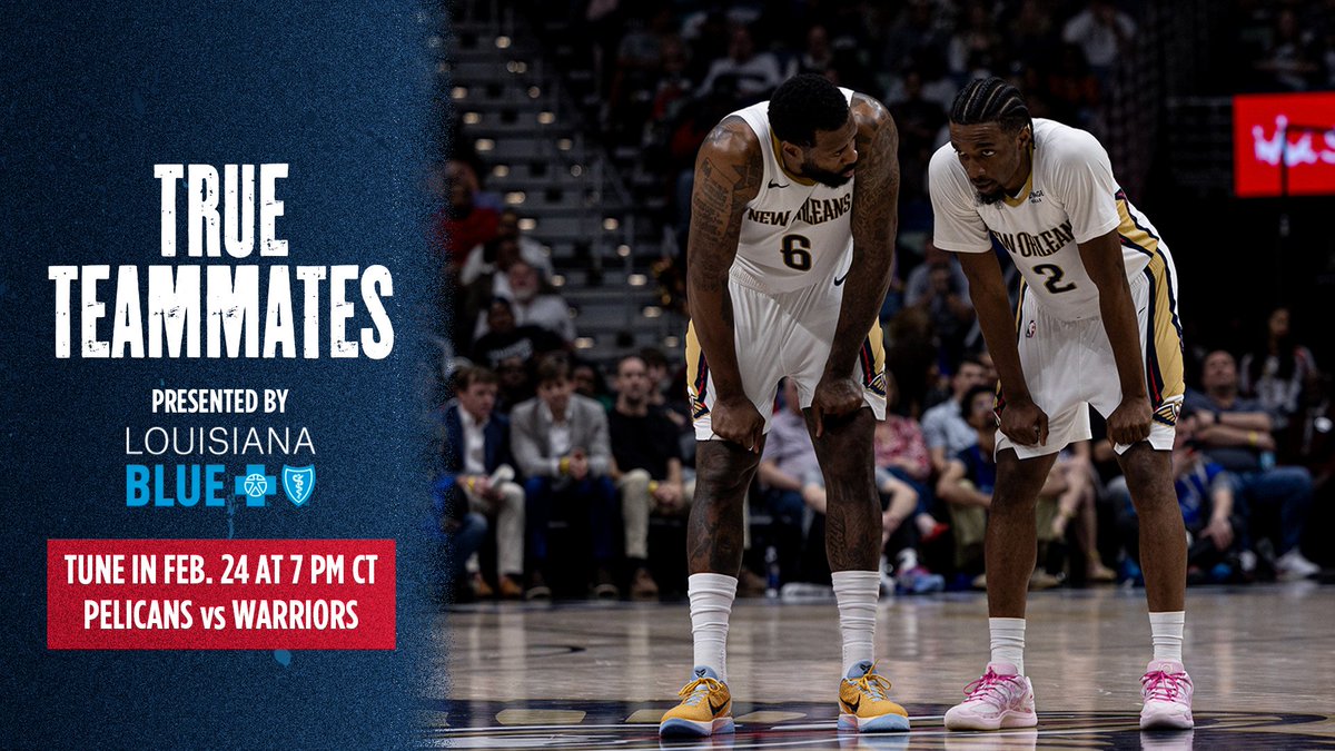 for each other 😤
#Pelicans | @MyLouisianaBlue