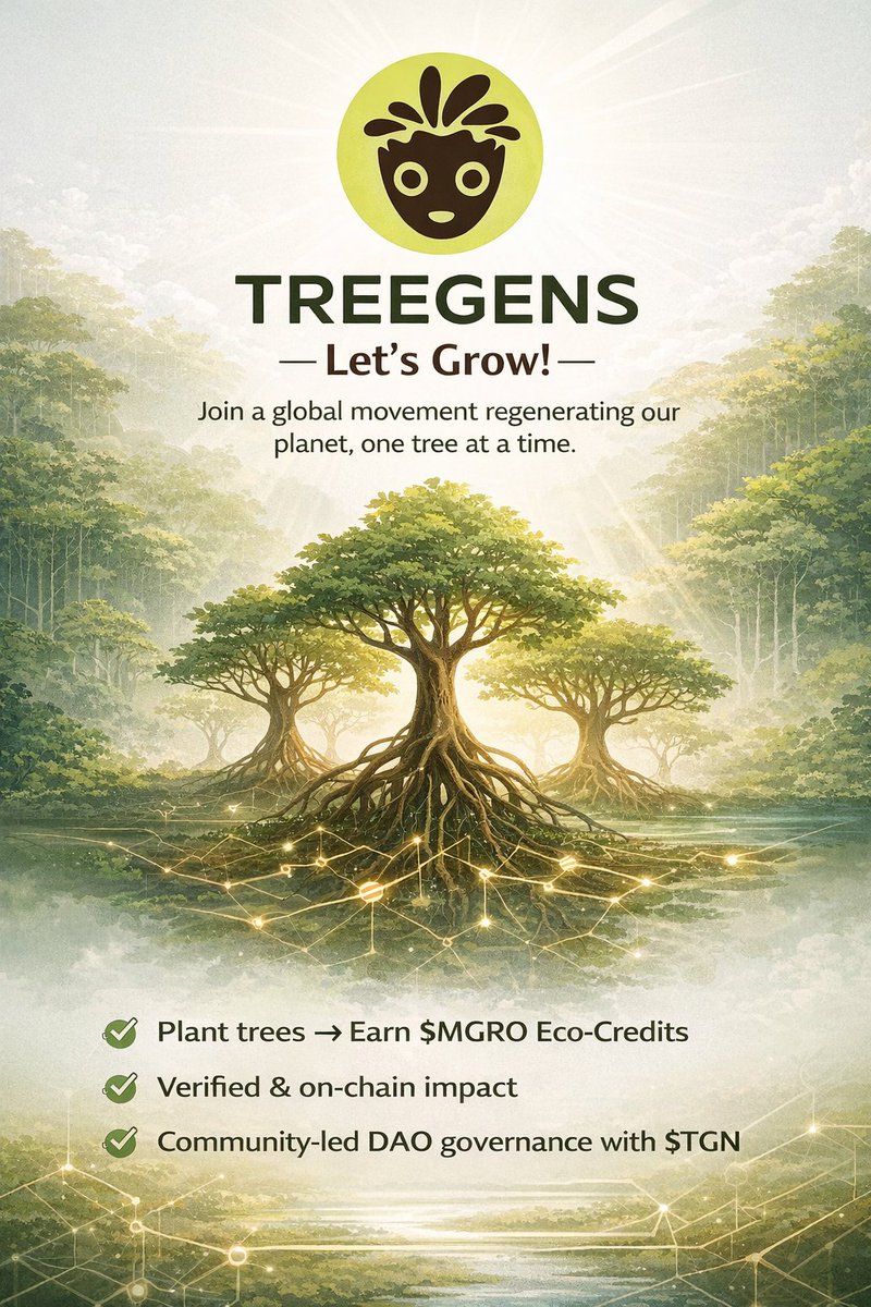Many people have been asking me about Treegens ,I would love to drop this articles for those who are willing to join the movement and the newbies.pls kindly read 👇.

🌳 From Seed to Movement: The Story of Treegens
On a sunlit morning, hundreds of young volunteers gathered their
