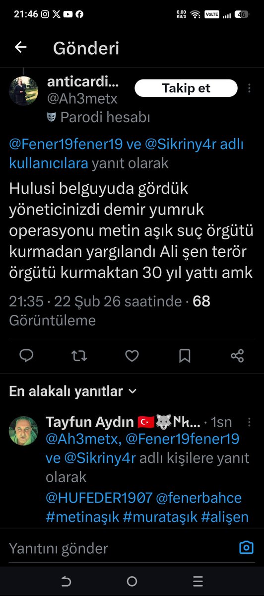 Tayfun Aydın 🇹🇷🐺𐱅𐰇𐰼𐰰🐺🇹🇷 tweet media