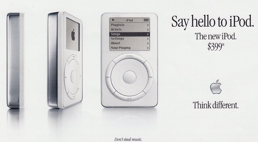 iPod is 8888 days old today!