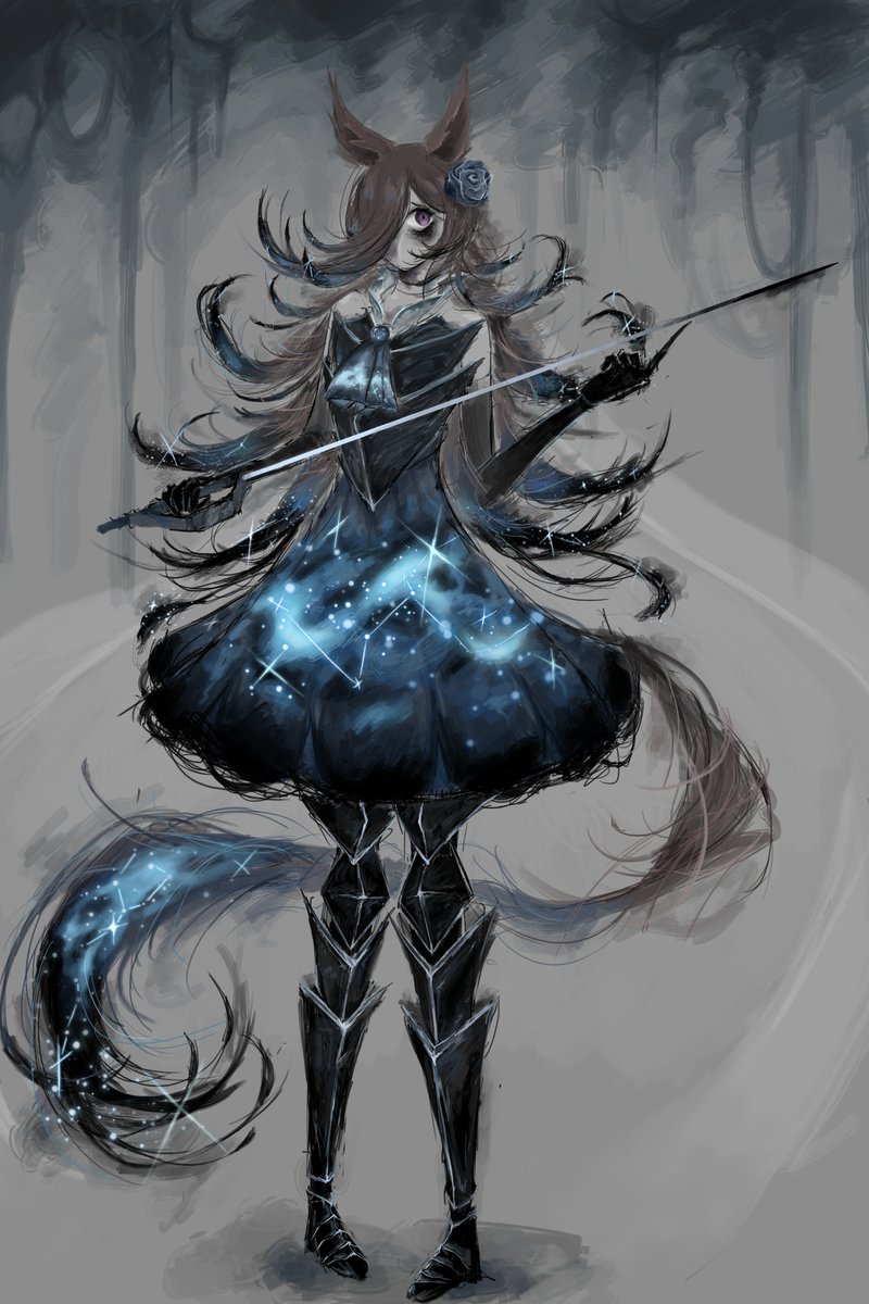 Rice Shower x Knight of Despair EGO