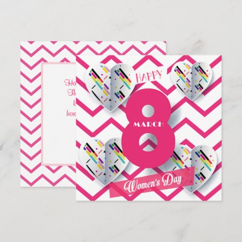 sofiartmedia's tweet image. 🥰Happy Women’s Day! 8th March International Holiday card
#zazzlemade #march #greetingcards #WomensDay #International #day #woman #girl #8march #eght #celebrate #gifts #love #design #sales #red #modern #Art #personalized #text #download
zazzle.com/happy_women_s_… via @zazzle