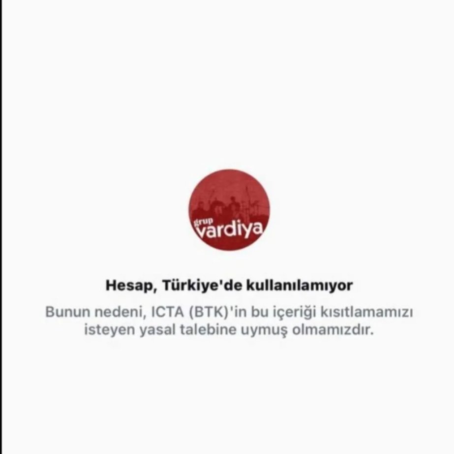 Devlet, Üyelerini hapise attığı bir grubun hesabını kapatıyor... Müziklerimizden bile korkuyorlar.