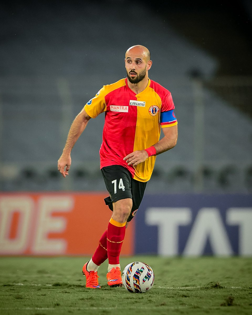 eastbengal_fc's tweet photo. Congratulations to Mo Rashid who made his first start as East Bengal 🔴🟡 captain in #EBFCSCD ©️
#JoyEastBengal #ISL https://t.co/AmIVYoKaBp