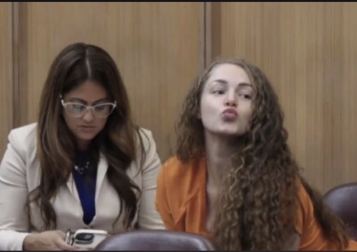 FBAGoddess444's tweet photo. OnlyFans Model Poses in Court as Murder Trial Approaches

OnlyFans model Courtney Clenney showed up in court Friday pulling some wild expressions right before her lawyers battled over what proof can go to the jury in her trial. The 29 year old Clenney faces a second degree murder charge in the death of her boyfriend Christian Obumseli.

The whole thing stems from April 3, 2022, when Clenney stabbed her boyfriend once in the chest inside their high-rise condo at One Paraiso in Miami’s Edgewater area. She called 911 right away, said she was sorry, and told cops it was self defense.

In February 2022, elevator video caught Clenney slapping and hitting Obumseli while he tried to push her away. 

Prosecutors point to her history of being the aggressor and say the evidence shows she’s the one who kept things violent.

If convicted Clenney faces life in prison.