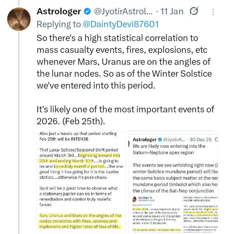 Astrologer tweet media