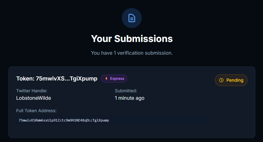 WildeDev's tweet image. Hey @LobstoneWilde uncle just got you express delivery for Jupiter verification to make even more friends!

$Lobstone