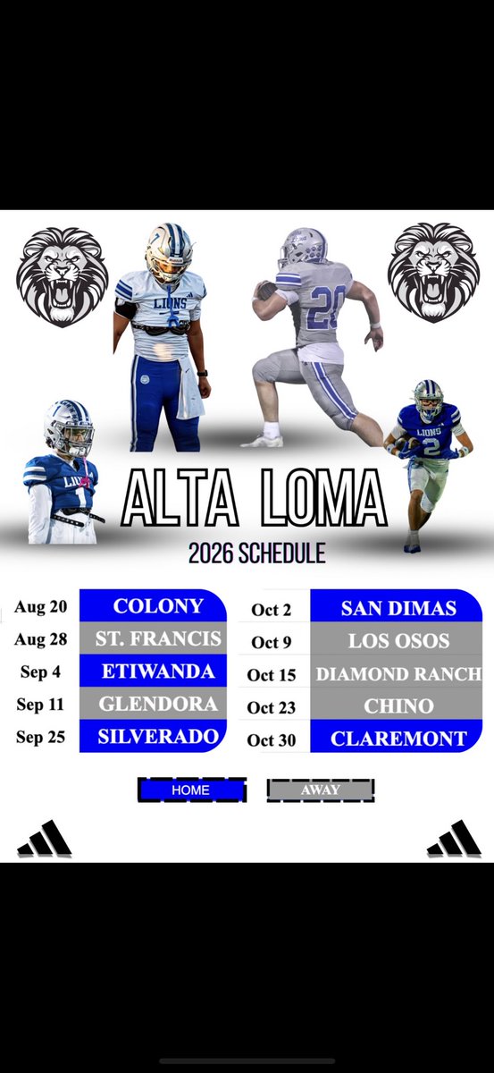 Alta Loma Football tweet media
