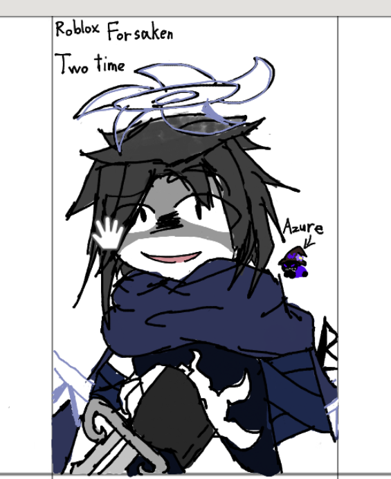 ghostisfreetime's tweet photo. 人生初の絵チャやってみた
#絵チャ #forsakenfanart #dieofdeathfanart https://t.co/rBVyPUv6E2