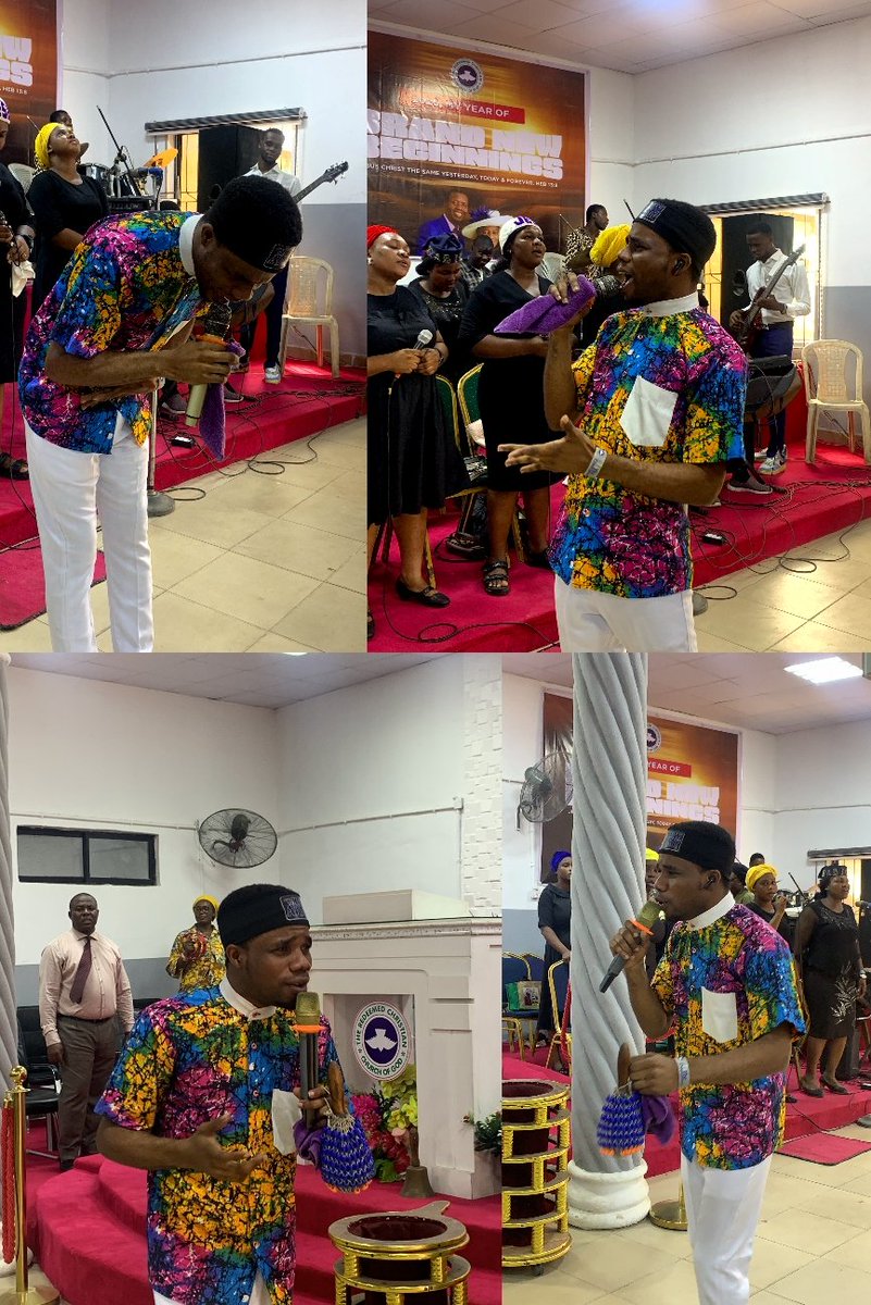 JesusVoicesCrew's tweet photo. It was a great time worshipping with God's people today @RCCG Chapel of Grace, Oshodi, Lagos. It was indeed an awesome time in God's presence
We are satisfied just seeing Him glorified 🙌

#jesusvoicescrew 
#declaringtheworksoftheLord https://t.co/t1V1N4MTKI