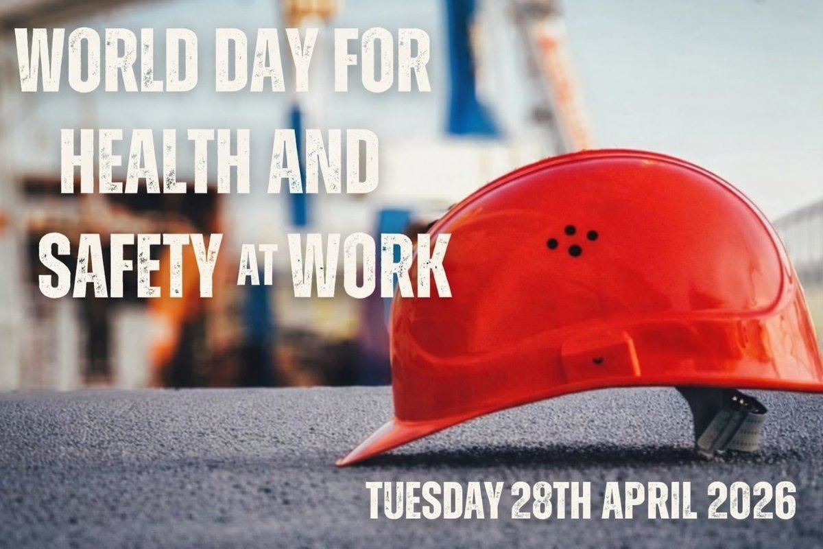 Jssummersblog's tweet image. Work matters.
But so does how it feels.

Safe. Fair. Human.

Your wellbeing matters —
physical and mental.

On #WorldDayForSafetyAndHealthAtWork,
a reminder that no job should cost someone their health.