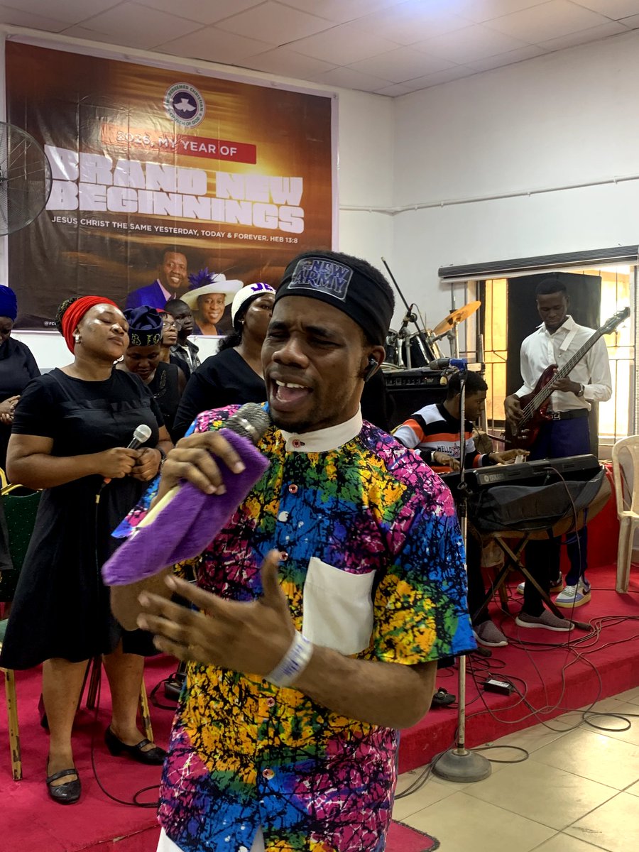 JesusVoicesCrew's tweet photo. It was a great time worshipping with God's people today @RCCG Chapel of Grace, Oshodi, Lagos. It was indeed an awesome time in God's presence
We are satisfied just seeing Him glorified 🙌

#jesusvoicescrew 
#declaringtheworksoftheLord https://t.co/t1V1N4MTKI