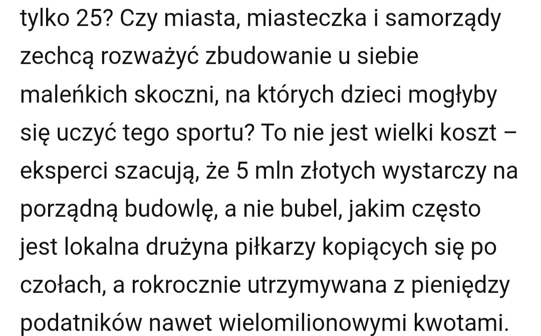 Świetne podsumowanie od <a href="/LukaszJachimiak/">Łukasz Jachimiak</a>, warto przeczytać: o występie Polaków vs stanie polskiego sportu, o przeszłości, ale przede wszystkim o przyszłości. Wklejam ulubiony fragment. Przestańmy robić z piłki nożnej konieczny element naszej rzeczywistości.