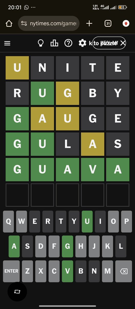 Don't know why I was stressing