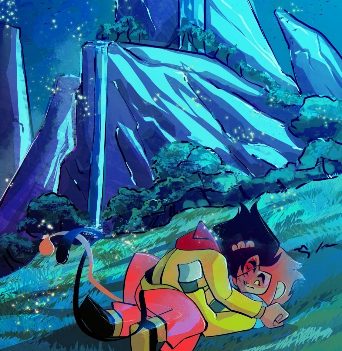 Late day 4 - Kiss! Fell asleep before i could post more last night 🤦‍♂️ right before I got to my favorite man, smh <a href="/SweetLin13love/">||SweetLin🍭||#RenewLegoMonkieKid</a>
#ShadowpeachWeek2026
#shadowpeach #shadowpeachweek2026
#LMKfanart #Monkiekid