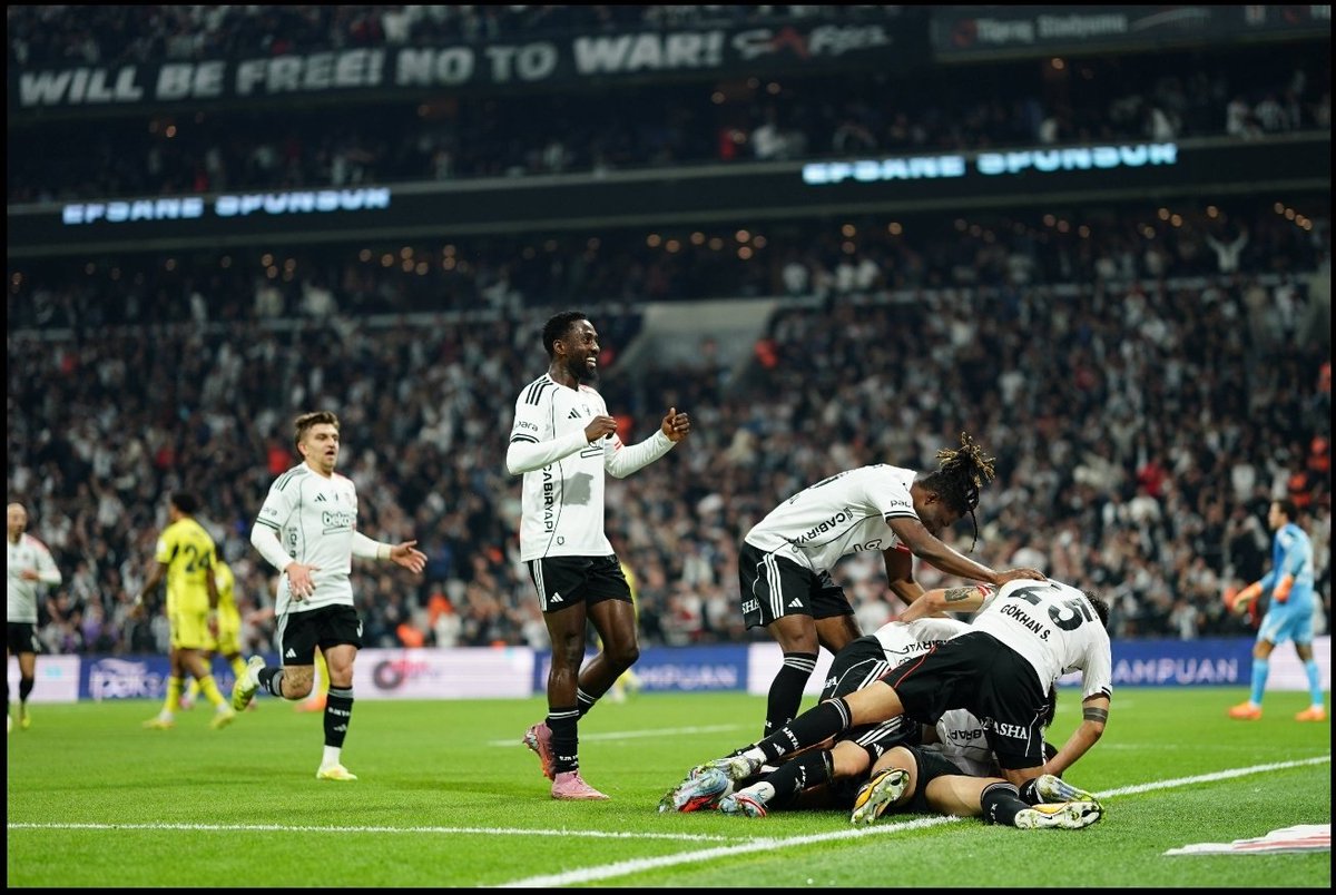 Ndidi gets us going! Early strike from Wilfred Ndidi – emotional &amp; powerful! Beşiktaş lead 1-0  #BJKvGOZ
