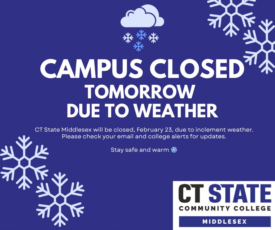 CT State Middlesex tweet media