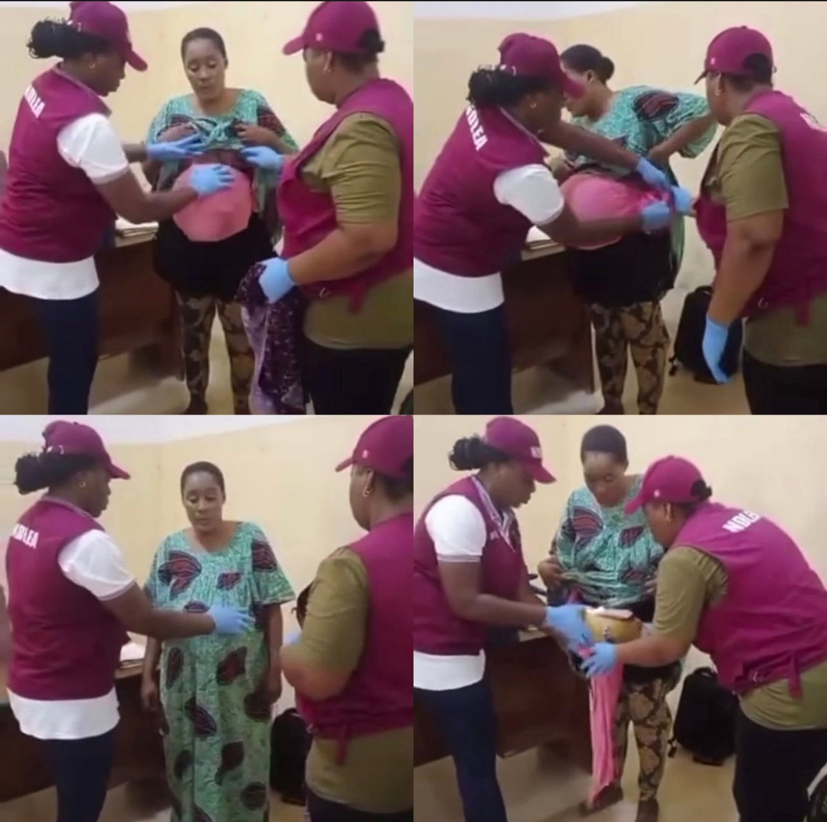 NDLEA busts Kano-based businesswoman with drugs hidden in fake pregnancy

Operatives of the National Drug Law Enforcement Agency (NDLEA) have foiled bizarre plot by a female drug trafficker, Rabi Muhammad, to move tramadol hidden in fake baby bump through the Seme land border in