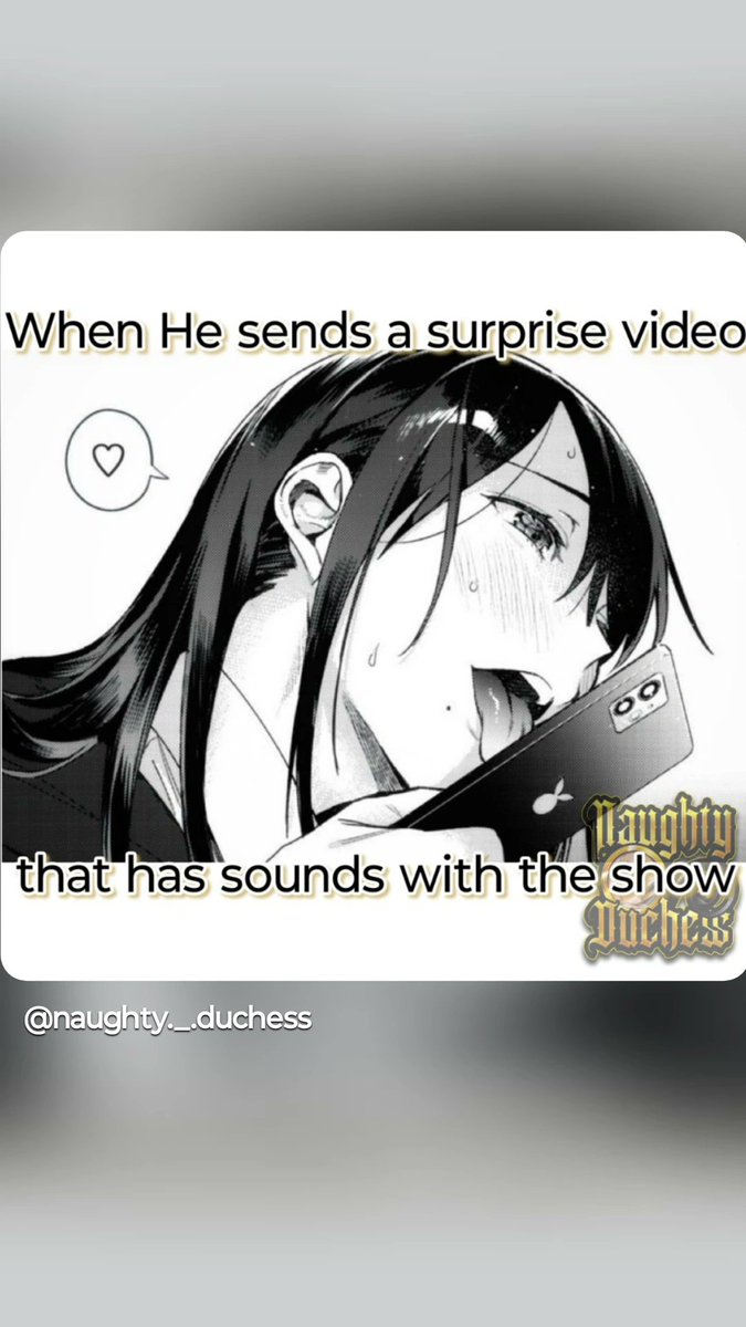 Just a head's up for those lookin' for me on IG. naughty._.duchess #NaughtyD