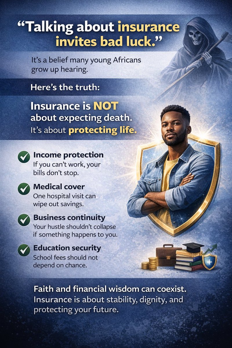 riskunplugged's tweet photo. Insurance is about protecting life
#InsuranceAwareness
#FinancialLiteracy https://t.co/k2Qkvlx1yp