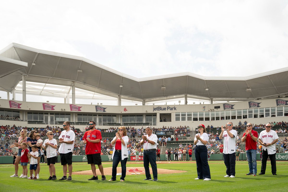 RedSox's tweet photo. A special tribute to Lee County's own, Mike Greenwell. https://t.co/0SrPwJqu1j