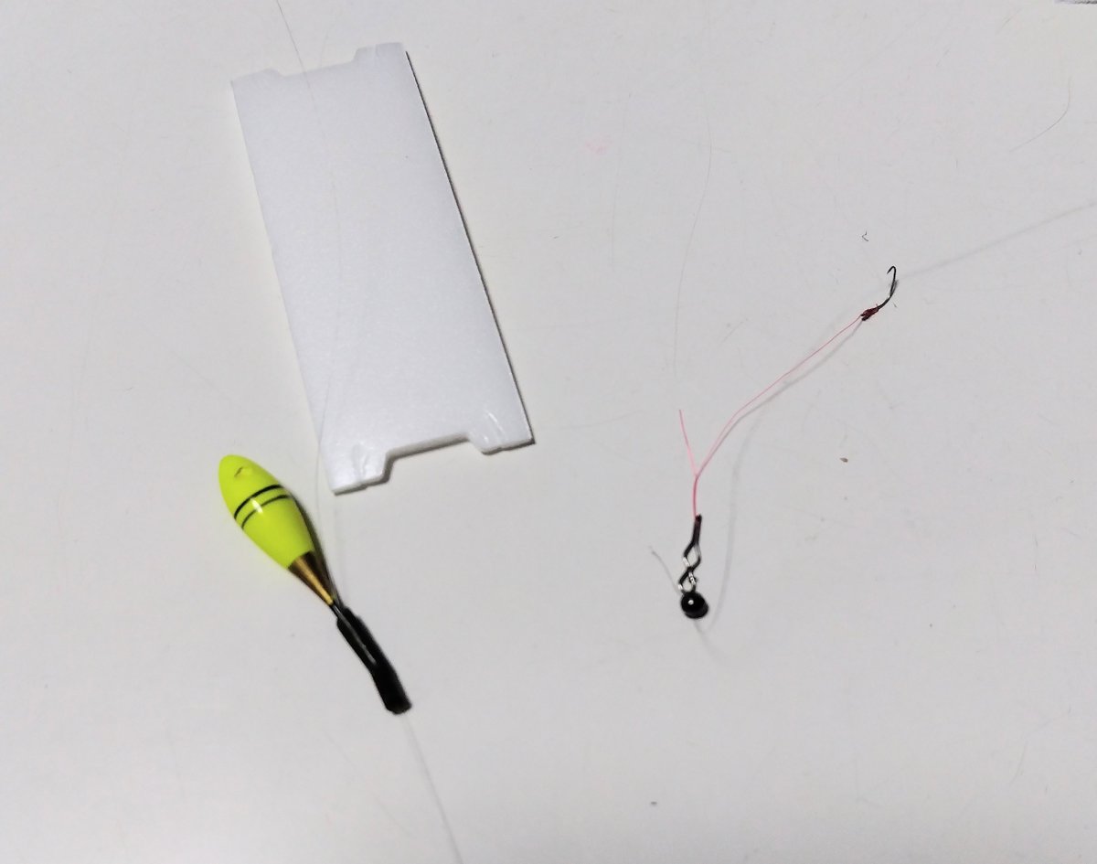 春はタナゴ狙いの場所で大きいフナが釣れたりするのでPE0.15号の仕掛を