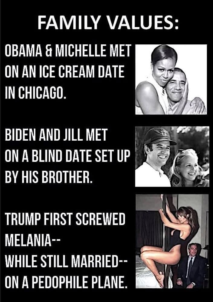 Hey MAGA, 
Look at the Family Values you are embracing. 
Y’all are appalling and disgusting human beings. 
Yuck.
