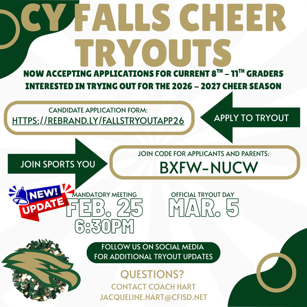 Cy Falls Cheer tweet media