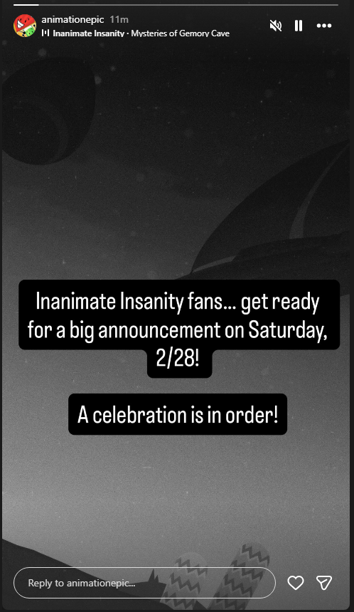 Inanimate Insanity Updates tweet media