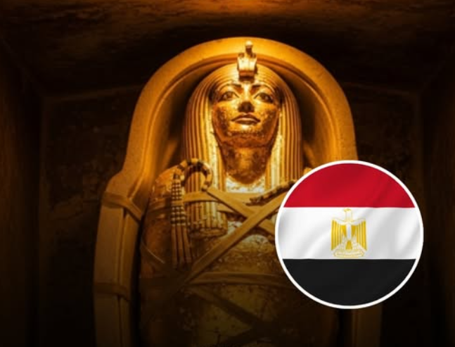 Archaeologists have uncovered a 4,300-year-old gold-wrapped mummy in a ...
