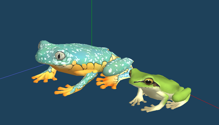 ケンランフリンジアマガエル(Cruziohyla craspedopus)をつくった！この