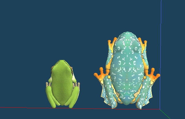 ケンランフリンジアマガエル(Cruziohyla craspedopus)をつくった！この