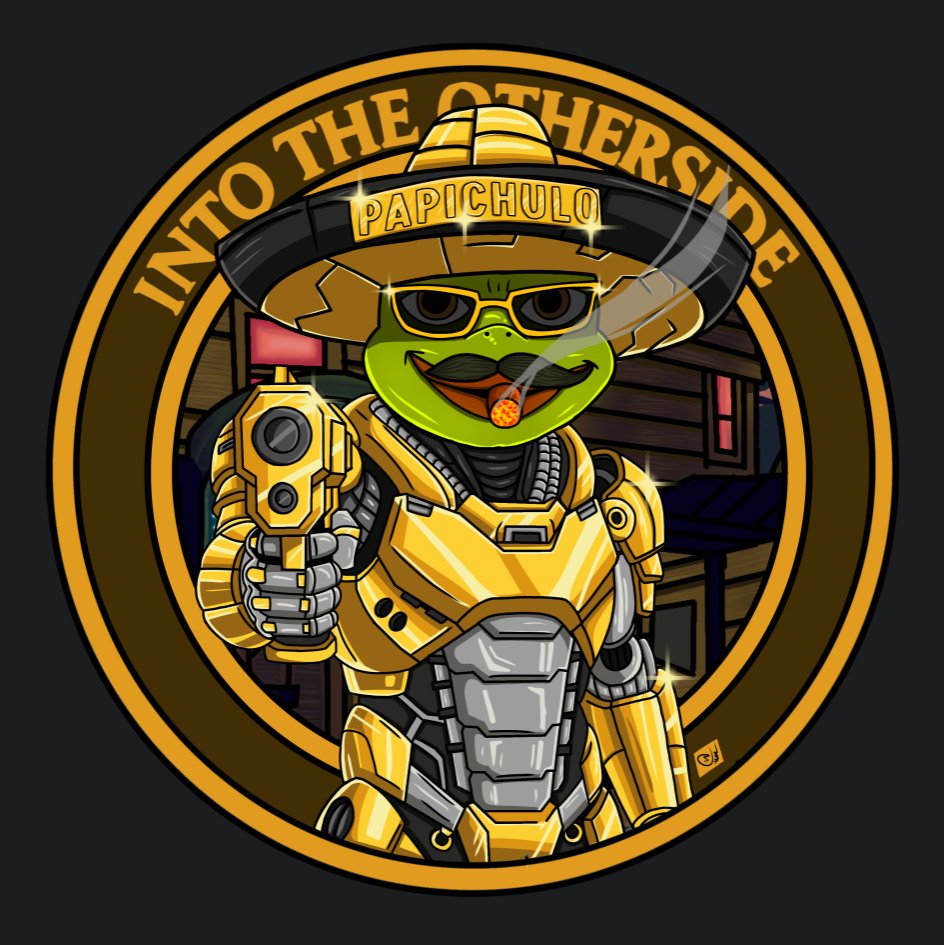 Join the <a href="/Papichulomeme/">Papichulo</a> event in 45 minutes!

INTO THE OTHERSIDE
🕒 15:00 EST / 21:00 CET
📍 <a href="/OthersideMeta/">Othersidemeta</a>  

We kick off with a Bubble, following by some fun games in the Swamp &amp; don’t miss the afterparty!

After the event you can claim this amazing badge made by <a href="/MR_CUSTOMM/">Mr. Custom</a>