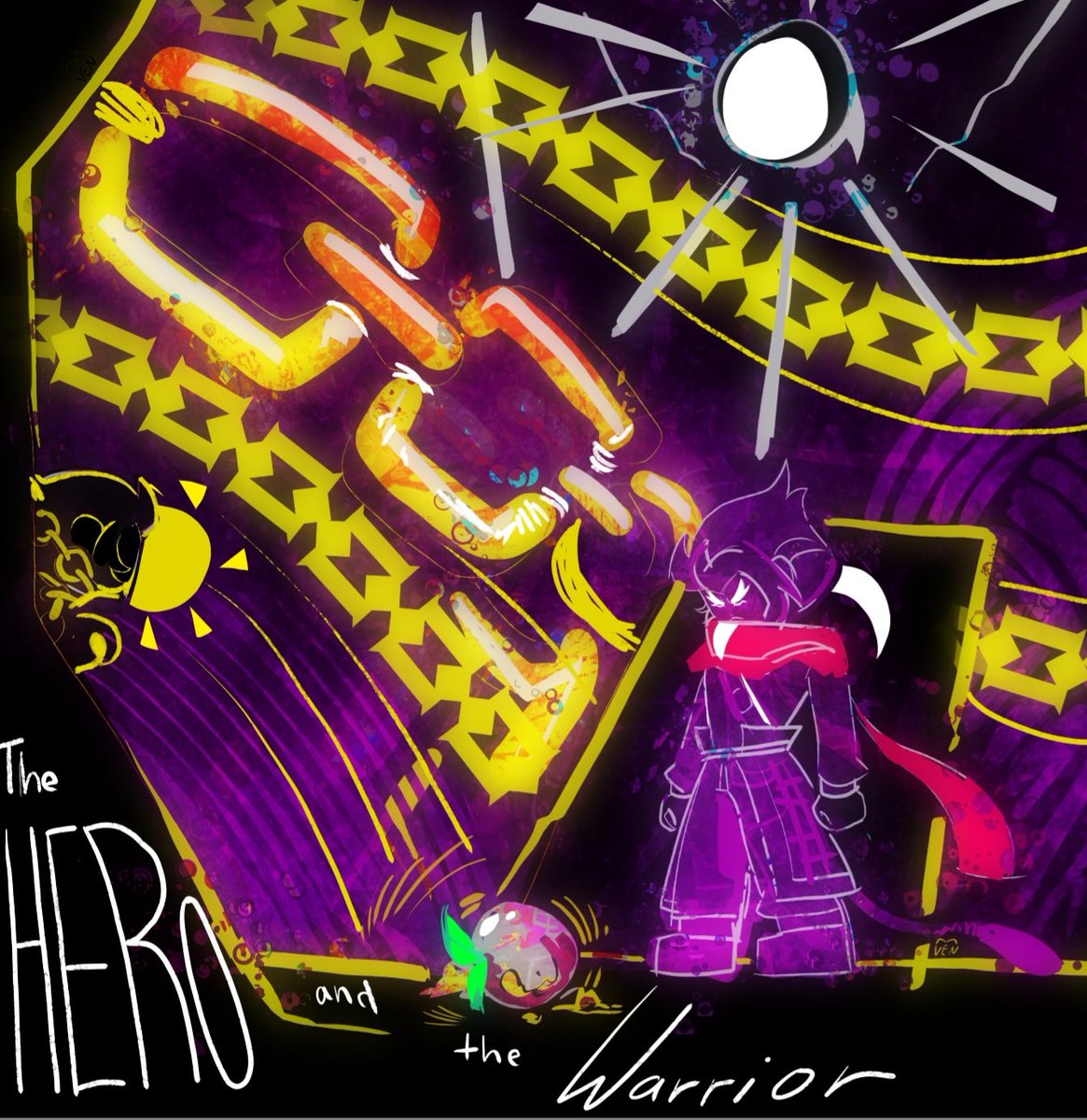 Late day 6 - Betrayal! I wanted to do something like a poster for