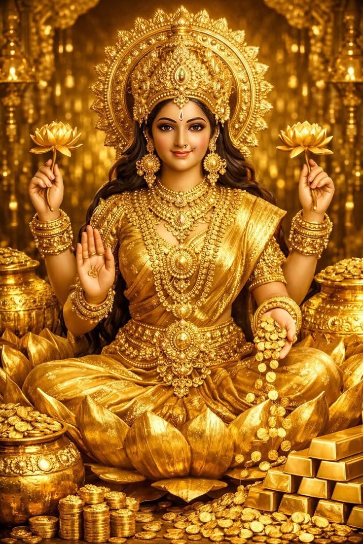 Where Maa Lakshmi resides, abundance flows. ✨