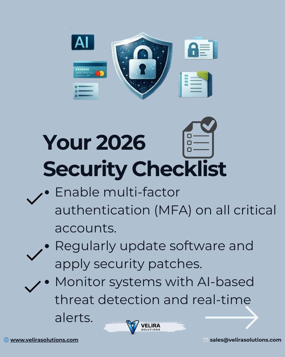 VeliraSolutions's tweet photo. 🎙️ Voice cloning fraud is real in 2026, a 3-second audio clip is all a hacker needs to mimic your identity. 
🛡️ Stay ahead with behavioral biometrics and real-time AI threat detection from Velira Solutions. 
🚀 Secure the future of your finance at https://t.co/45YipvURGq https://t.co/eDqNs9sTnH