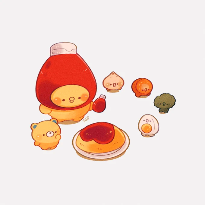 オムライス #きみピヨ