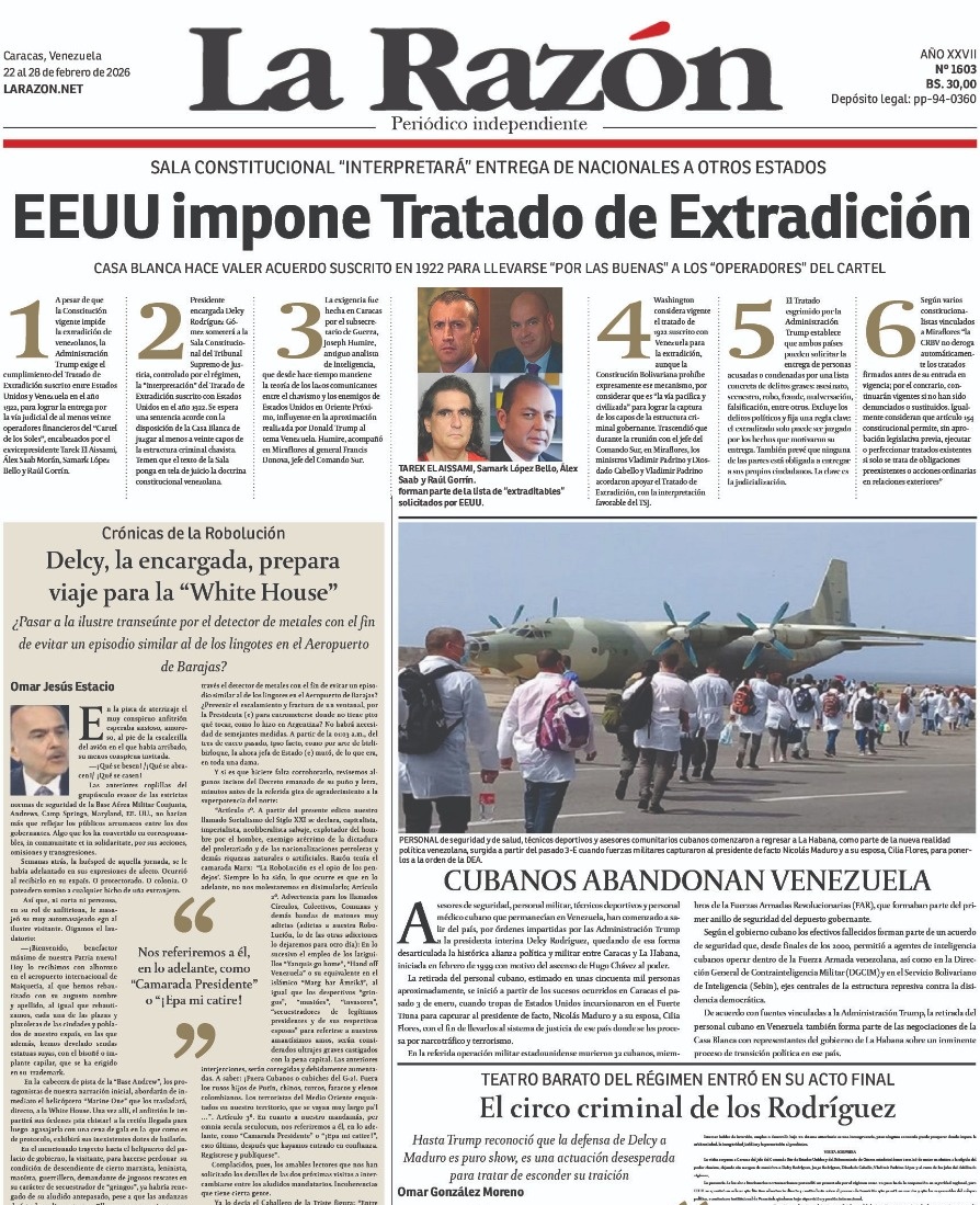 La Razón tweet media