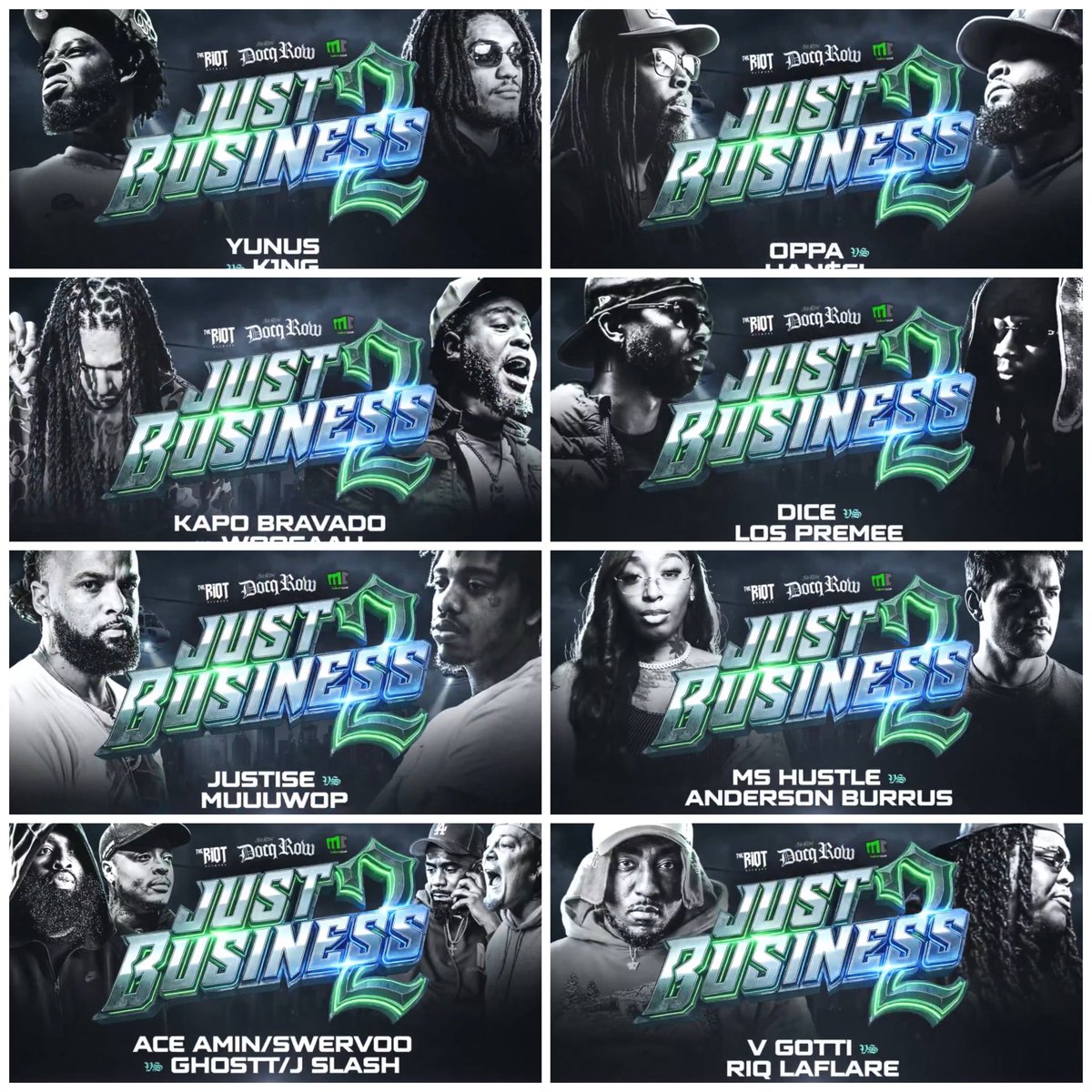 LTBRpodcast's tweet photo. The full card for
#JustBusiness2 was announced! 🔥🔥

Hosted by @TheReal_Calicoe 
April 18th, Columbus, Ohio

Live and for free on @Twitch 

https://t.co/Nzp4GOr4mF https://t.co/fqnFZPtrqt