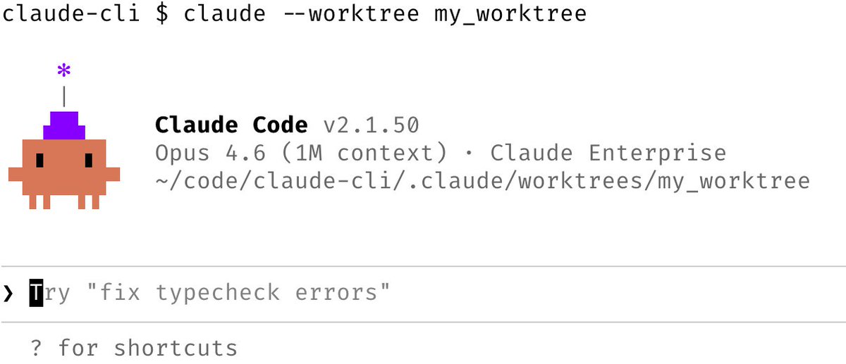 1/ Upgraded Claude Code to v2.1.50 while watching India vs SA. Just wanted to try the git worktree feature.

Five agents. Five branches. Each working independently. Everything merged back to main. Cleanly.

Then India lost. And I had an afterthought.