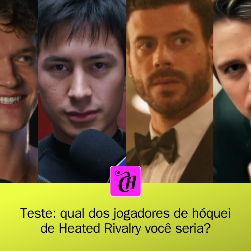 CAPRICHO's tweet photo. 🚨 Você já se perguntou qual dos jogadores da série Heated Rivalry é a sua cara? 🏒 Faça o nosso teste e descubra se você se identifica mais com Ilya, Shane, Scott ou Hayden! Compartilhe seus resultados! 😉 #HeatedRivalry #TesteDePersonalidade

https://t.co/VVmtwmhsQh https://t.co/npNzp8wNPz