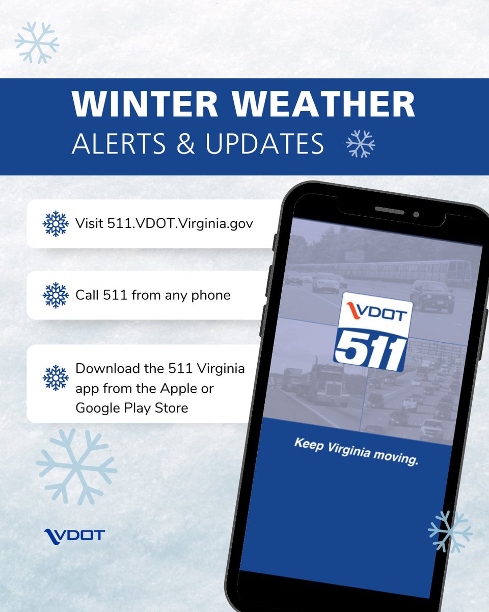 VDOT tweet media