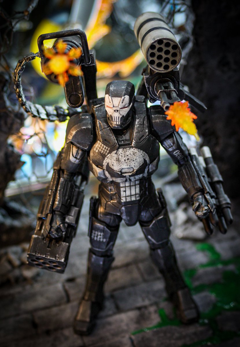 マーベルレジェンド パニッシャーウォーマシン 理想形になったので完成