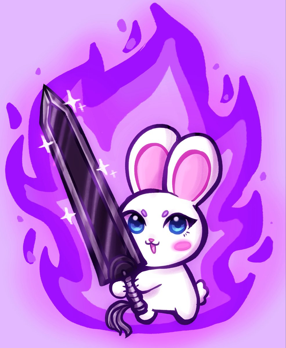 bunnibrainart's tweet image. WHO GAVE HIM THE SWORD 😱🤨 

#digitalart #illustration #beserk
