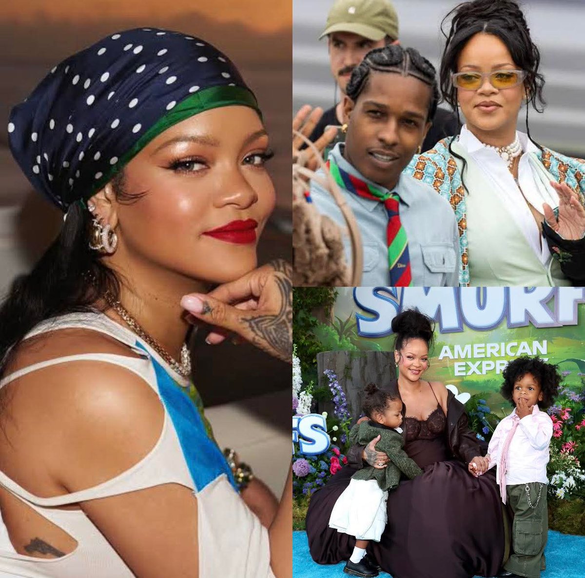 SUCCESSFUL❤️🥹

A billionaire before 40, three beautiful children and a man who  loves and adores her. We Love this for Rihanna 🥹❤️.

We don’t know about you but this is the perfect definition of SUCCESS.  She has everything that people pray for.  Money, a great partner and
