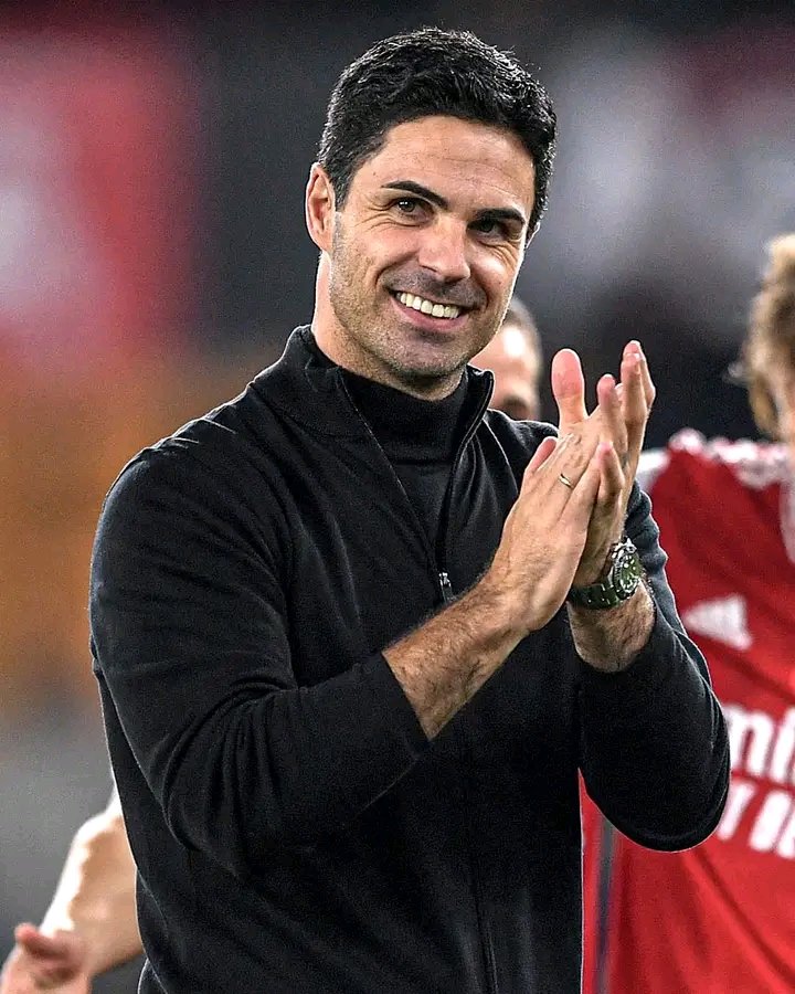 _01Legion's tweet photo. 🚨🎙 Mikel Arteta on Chelsea and Man Utd's fans backing Man City to win the title this season; 

🗣 "They can back whoever they want to back, it's none of my concern. As far as I'm concerned, we are on the path to title glory this season. So i don't care, time will tell".

"Chelsea and Man Utd's fans should better focus on whether their favourite club will make the top four this season or not, instead of backing another club just because they don't like us (Arsenal)."